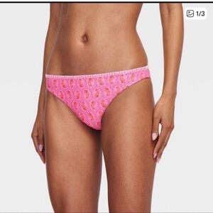 NWT Roller Rabbit Pink Seahorse Bikini Bottom